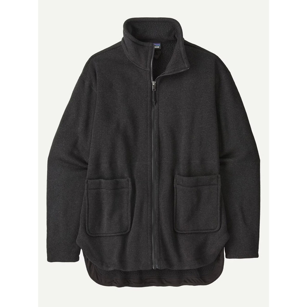 Patagonia Women's Better Sweater Oversized Fleece Coat - Black