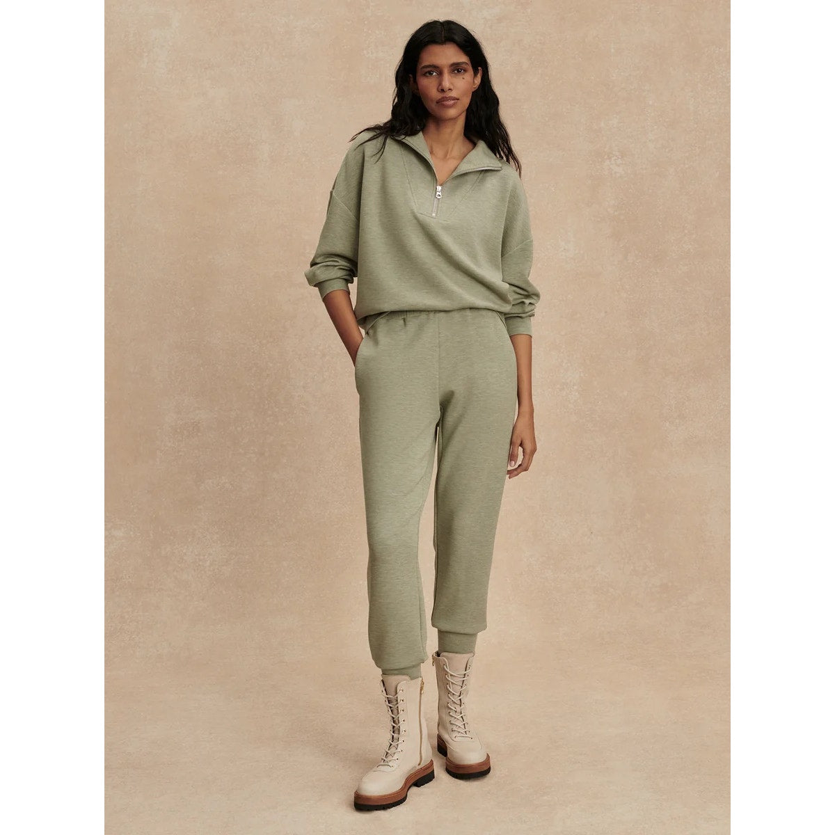The Slim Cuff Pant 27.5" - Shadow Marl