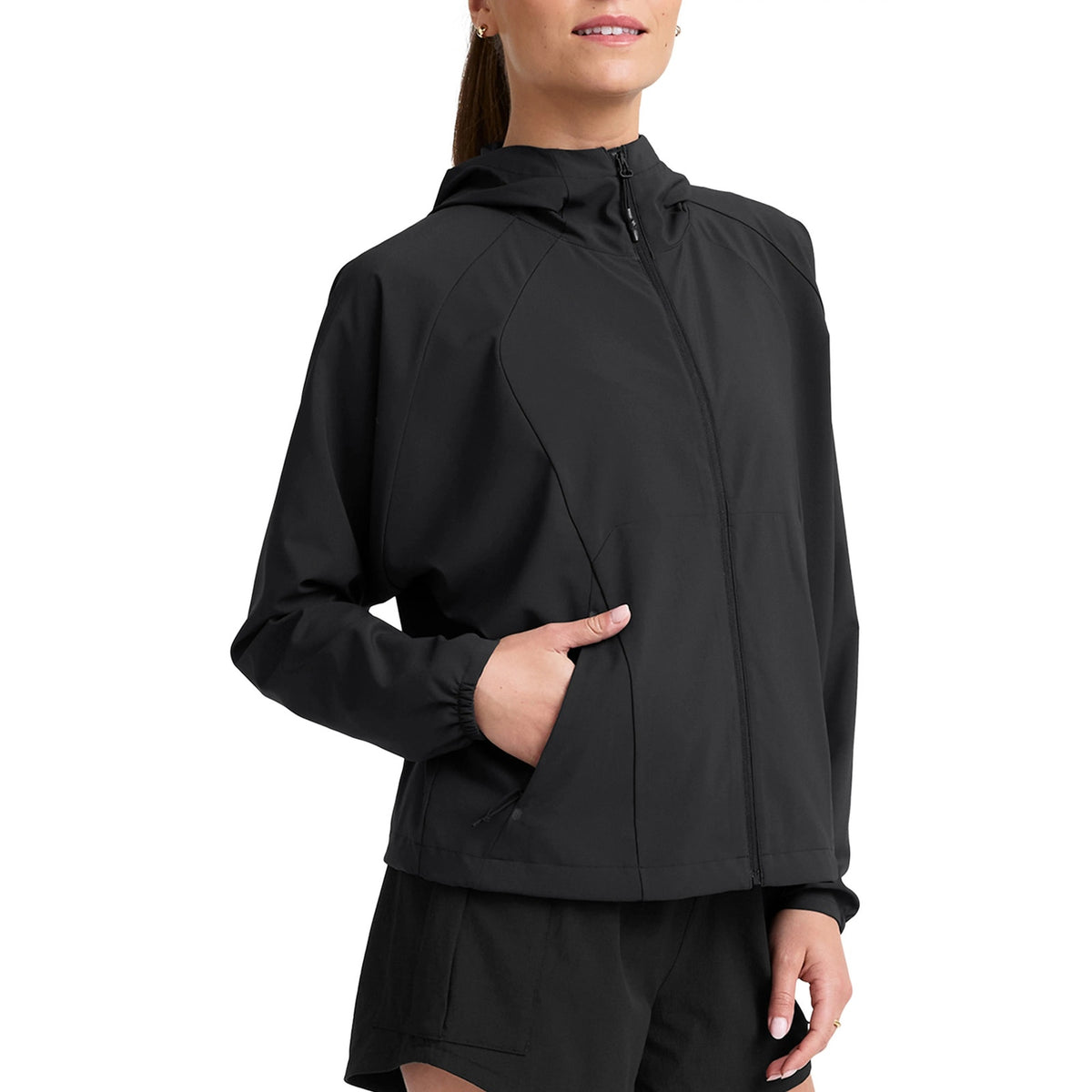 Cross Country Packable Jacket - Black