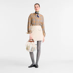 Le Pliage Filet Knit Shoulder Mesh Bag - Ecru