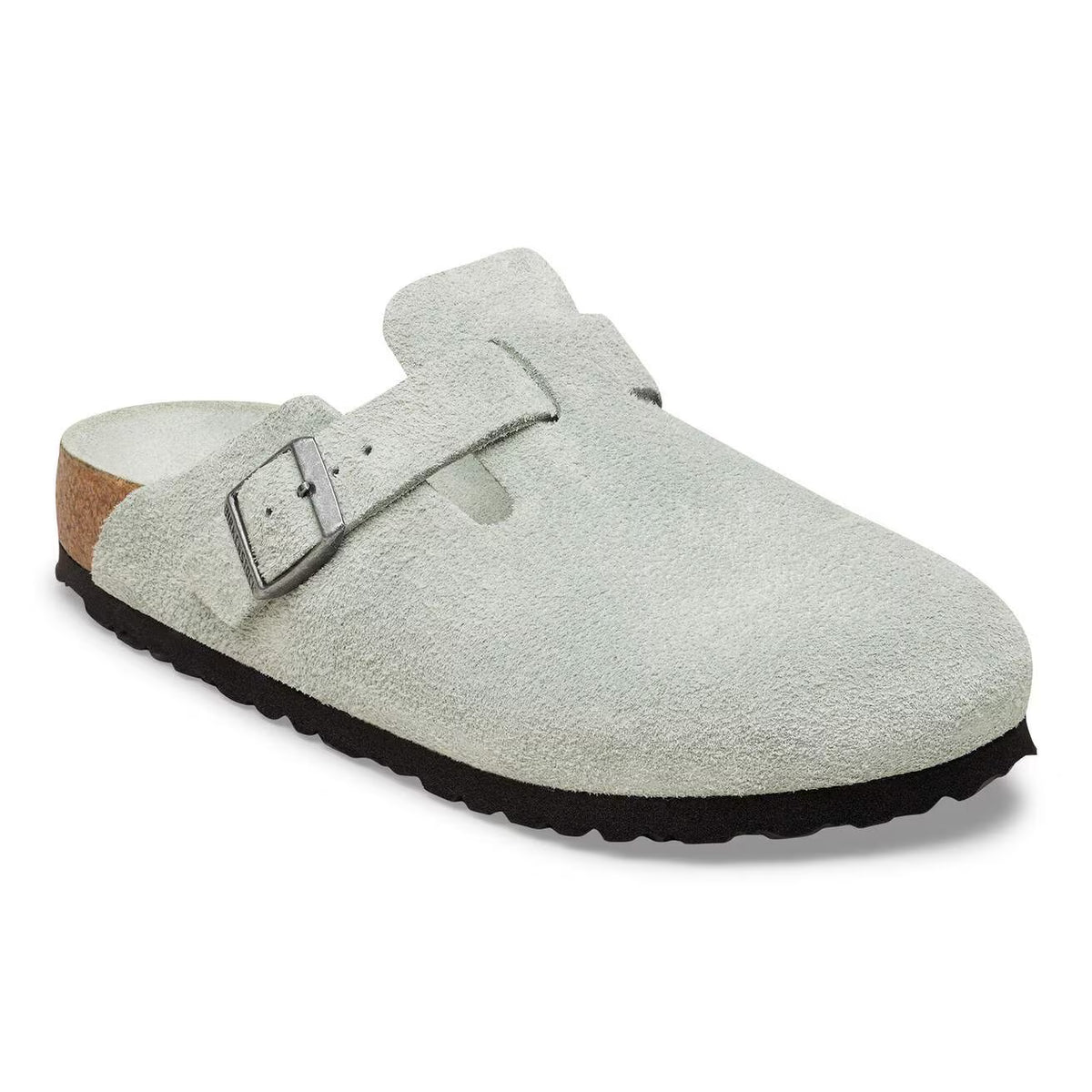 Boston Soft Footbed Clog - Pure Sage Suede