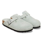 Boston Soft Footbed Clog - Pure Sage Suede