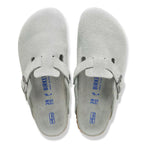 Boston Soft Footbed Clog - Pure Sage Suede