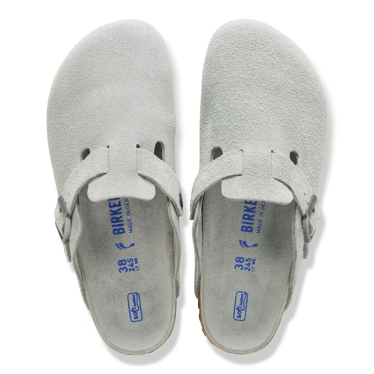 Boston Soft Footbed Clog - Pure Sage Suede