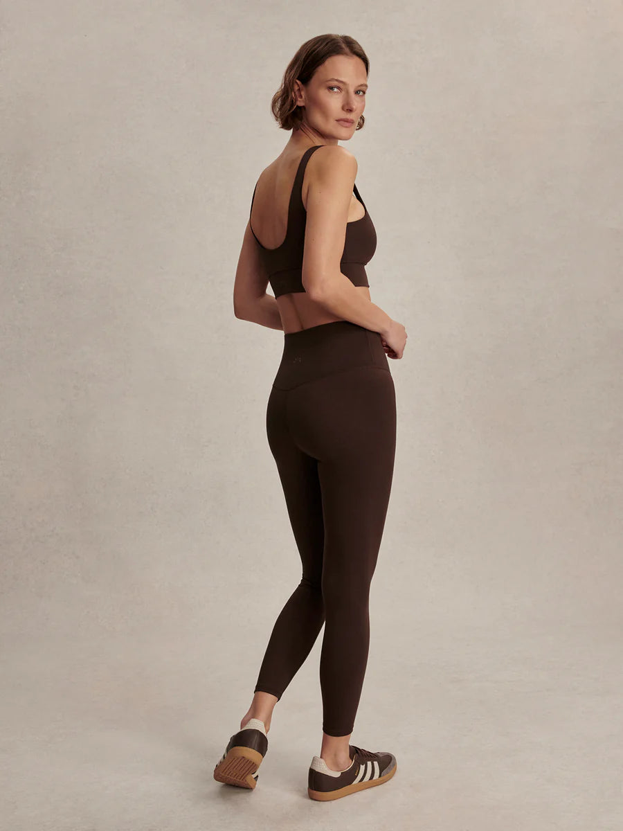 FreeSoft High-Rise Legging 25" - Coffee Bean