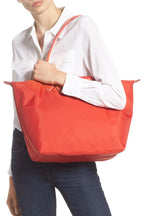 Le Pliage Club Large Tote Bag - Vermillion