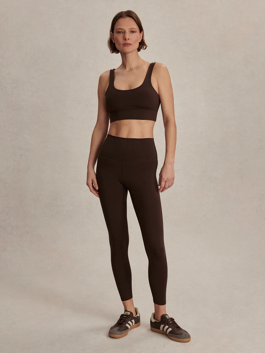 FreeSoft High-Rise Legging 25" - Coffee Bean
