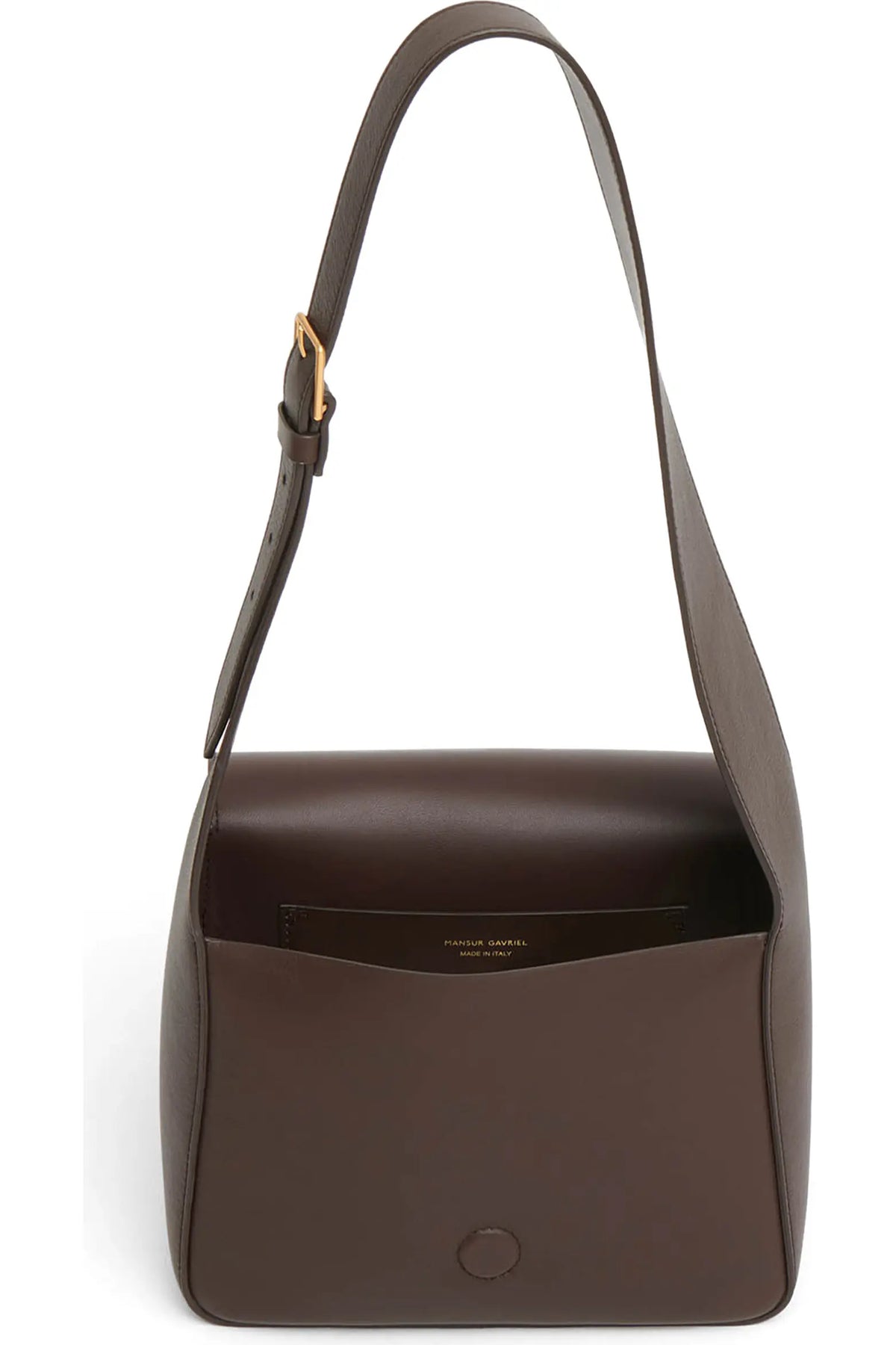 Box Shoulder Bag - Chocolate