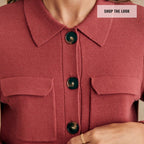 Betty Cardigan - Rosewood