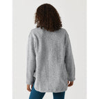 Women's Better Sweater Oversized Fleece Coat - Birch White