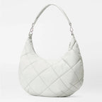 Quilted Madison Shoulder Bag - Frost