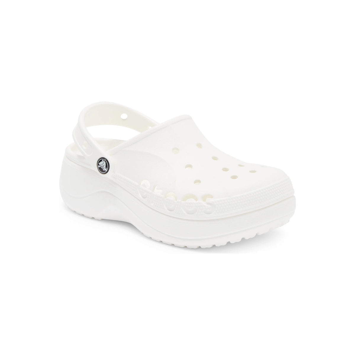 Baya Platform Clog - White