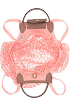 Le Pliage Filet Knit Shoulder Mesh Bag - Blush