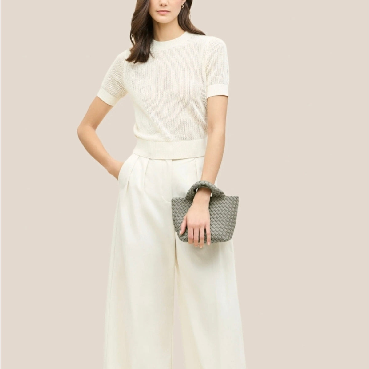 St. Barths Petit Tote - Celadon