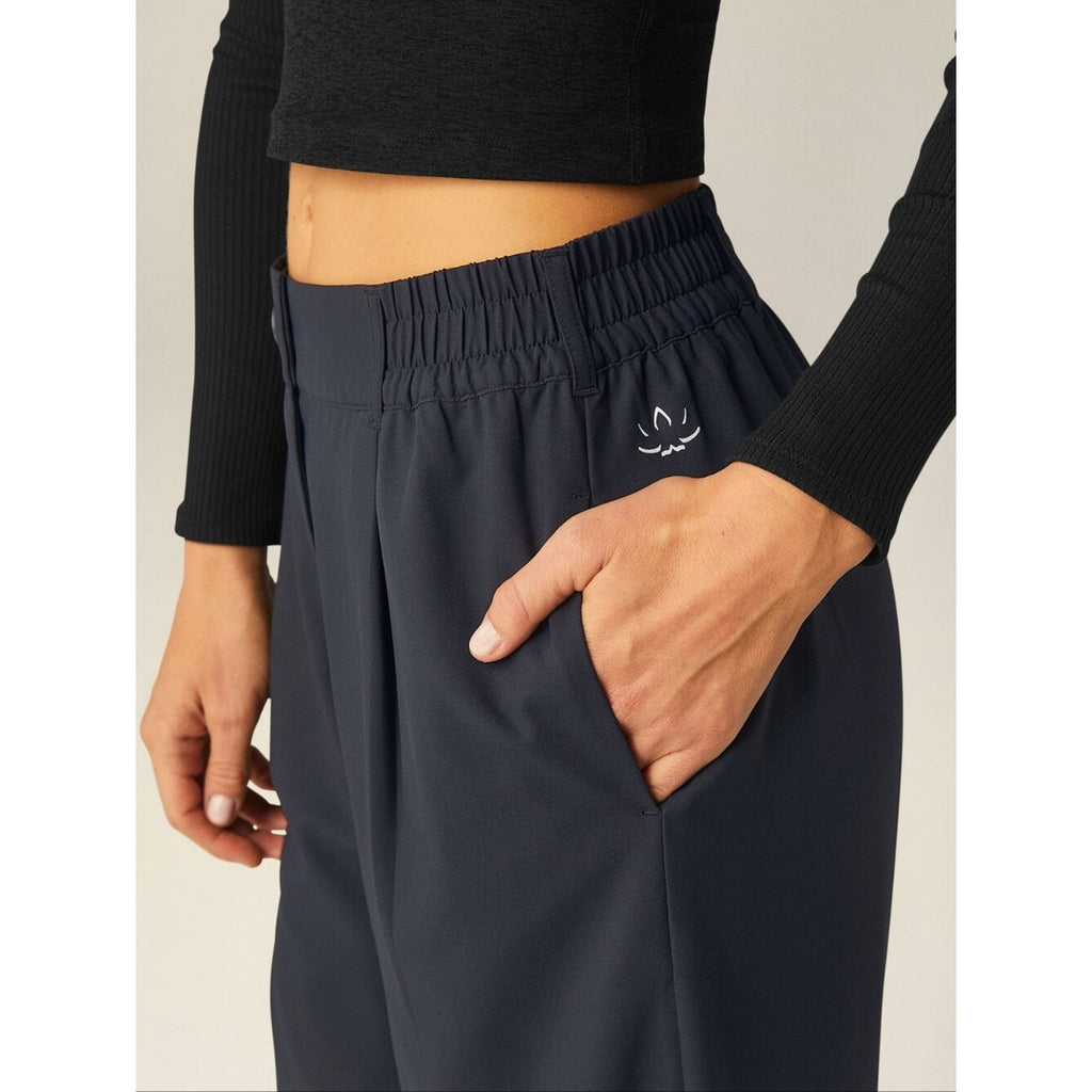 Status Wide Leg Trouser 31" - Nocturnal Navy