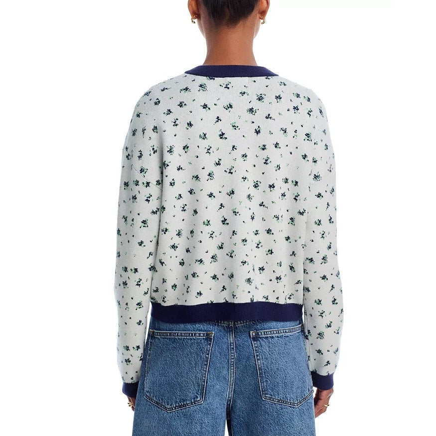 Floral Cardigan - Blue Multi