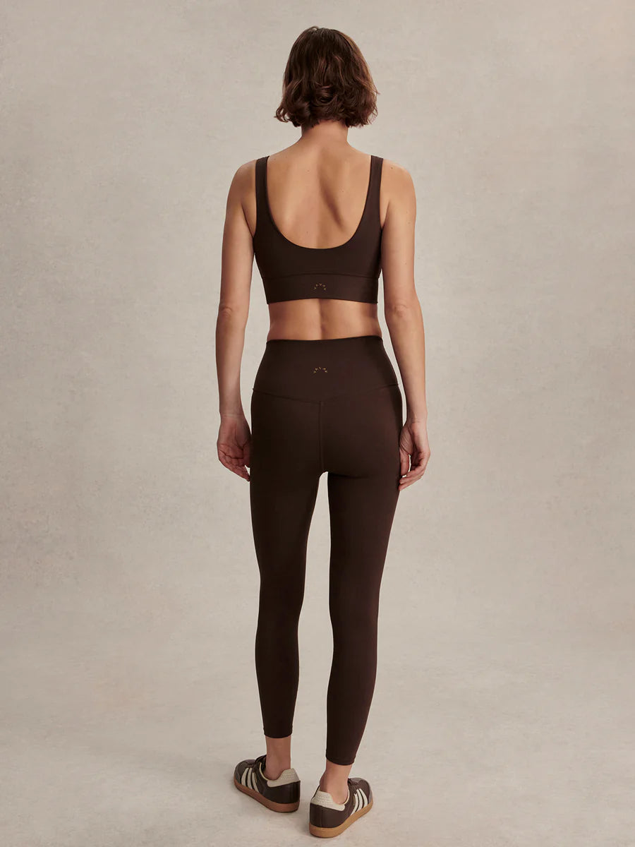 FreeSoft High-Rise Legging 25" - Coffee Bean