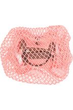 Le Pliage Filet Knit Shoulder Mesh Bag - Blush