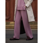 The Wide Leg Pant 28" - Wistful Mauve