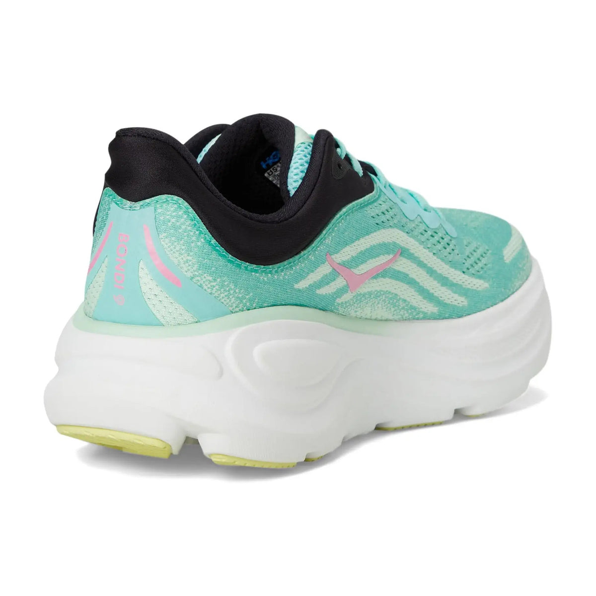 Bondi 9 Running Shoes in Blue Spark/Mint Fluorite