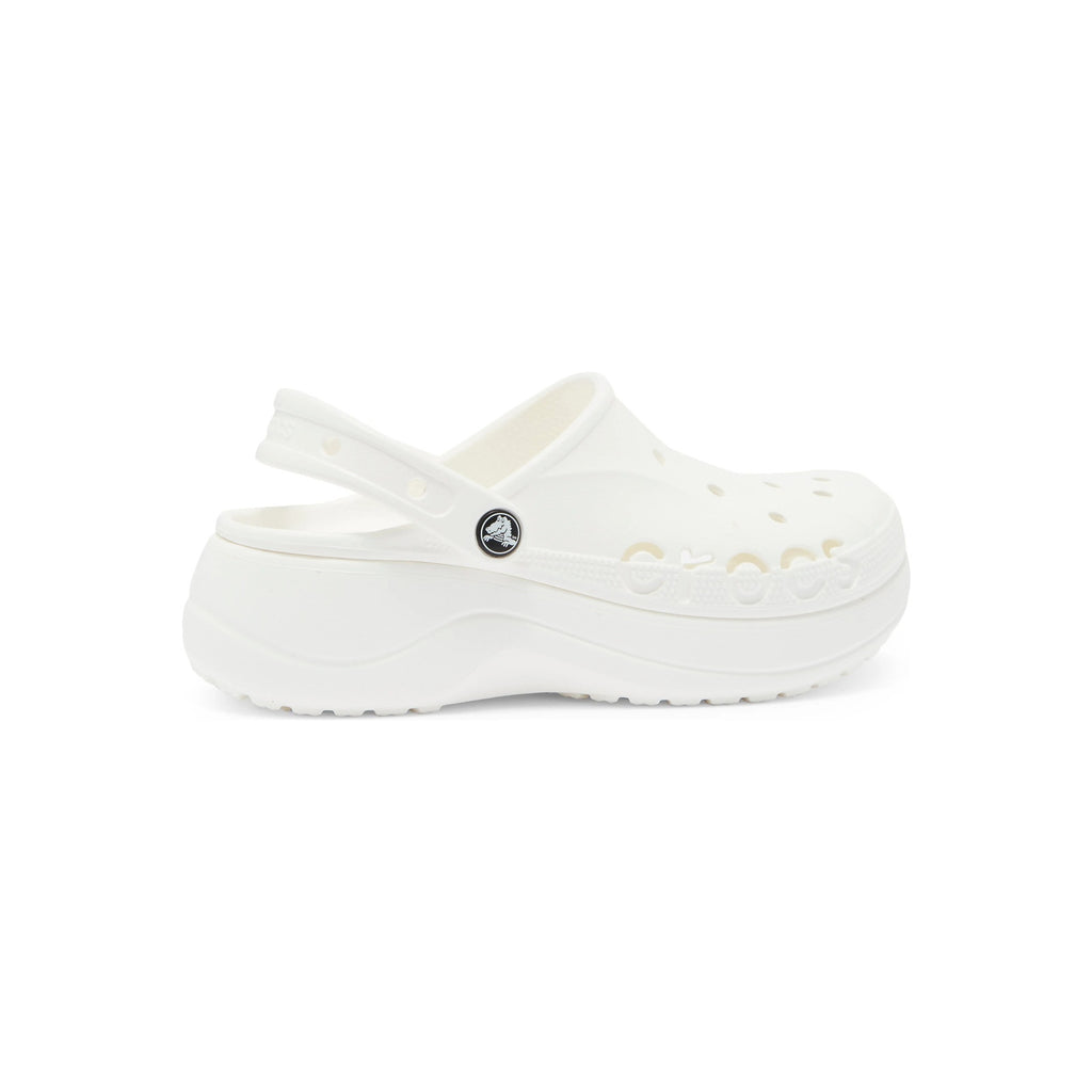 Baya Platform Clog - White