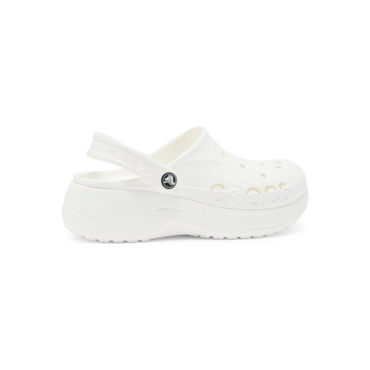 Baya Platform Clog - White