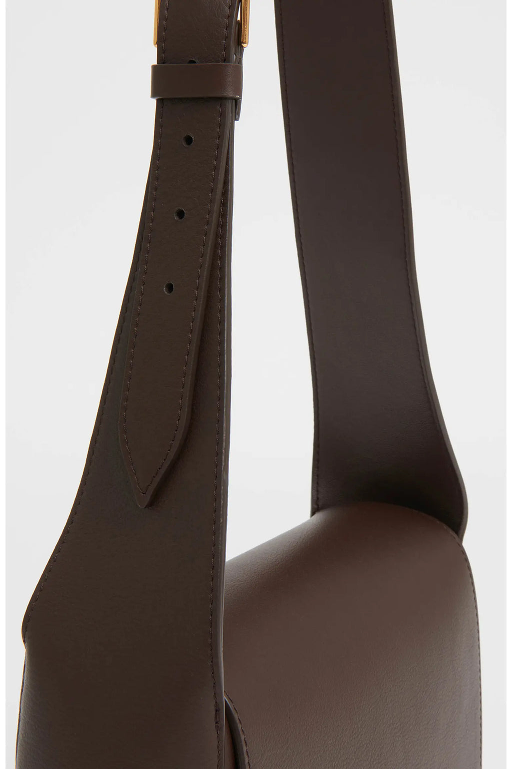 Box Shoulder Bag - Chocolate