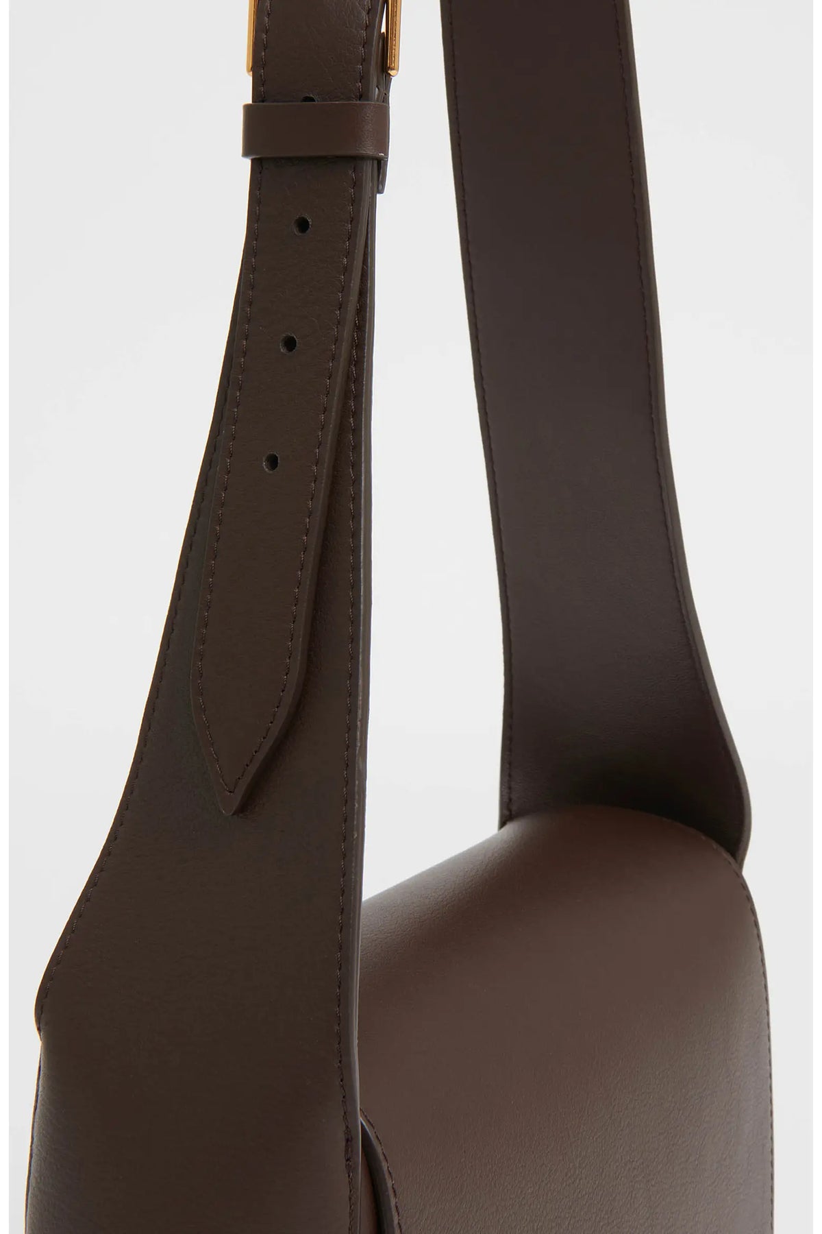 Box Shoulder Bag - Chocolate