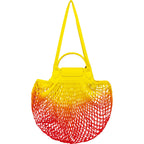 Le Pliage Filet Mesh Knit Shoulder Bag in Tie Dye