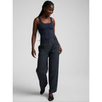 Status Wide Leg Trouser 31" - Nocturnal Navy