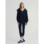 Vine Half-Zip Pullover Sweatshirt - Dark Sapphire