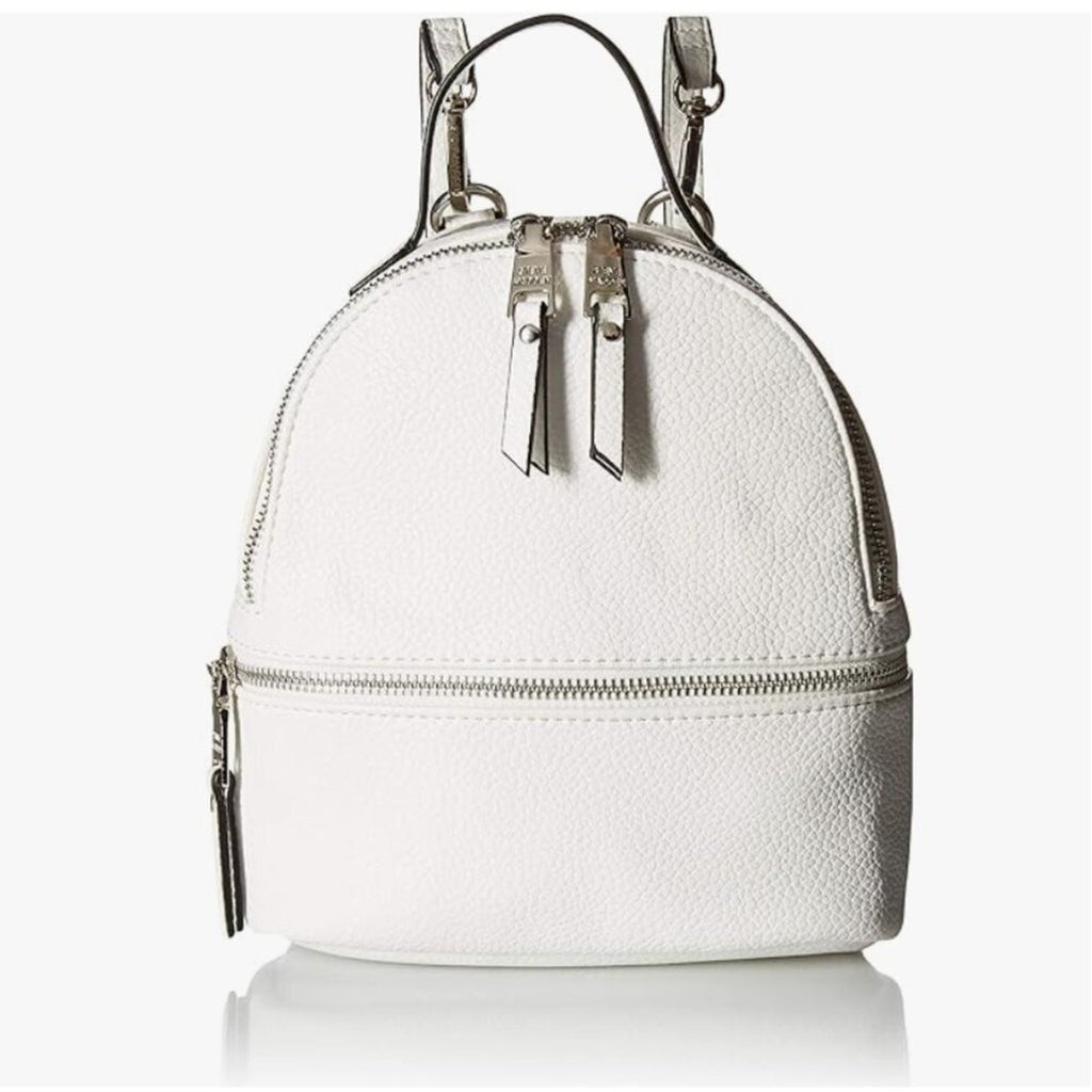 Jacki Convertible Mini Backpack - White