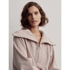 Vine Half-Zip Pullover Sweatshirt - Mushroom