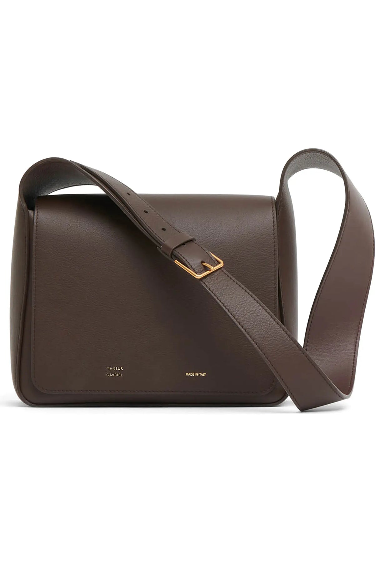 Box Shoulder Bag - Chocolate