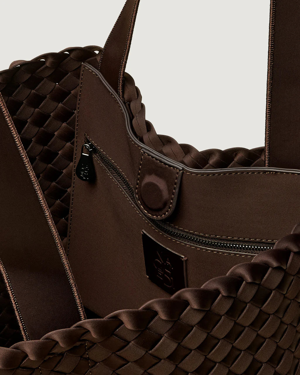 Como Shopper Tote - Chocolate