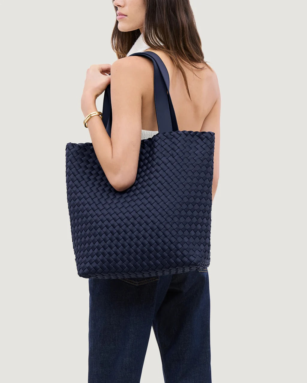 Como Shopper Tote - Ink Blue