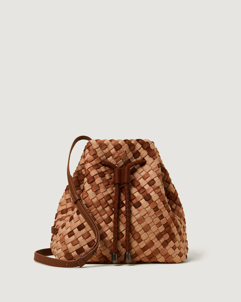 Gramercy Watercolor Bucket Bag - Fez