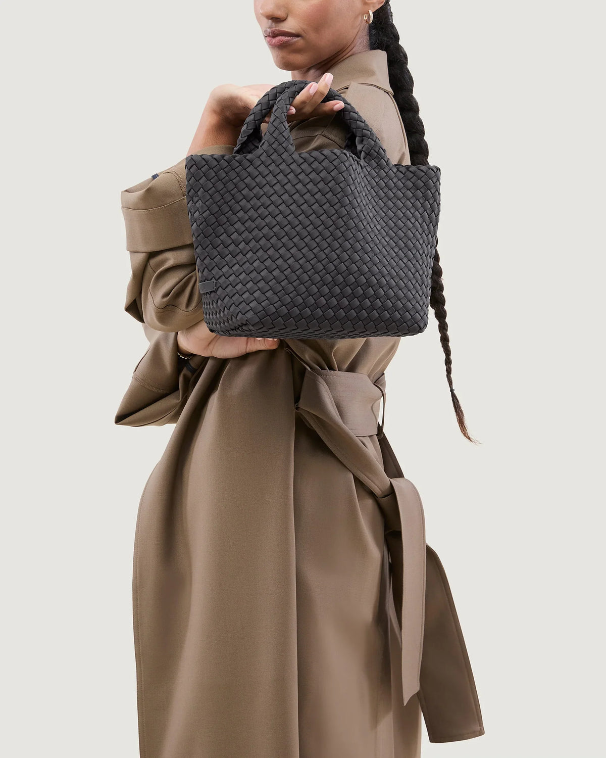 St. Barths Small Tote - Ash