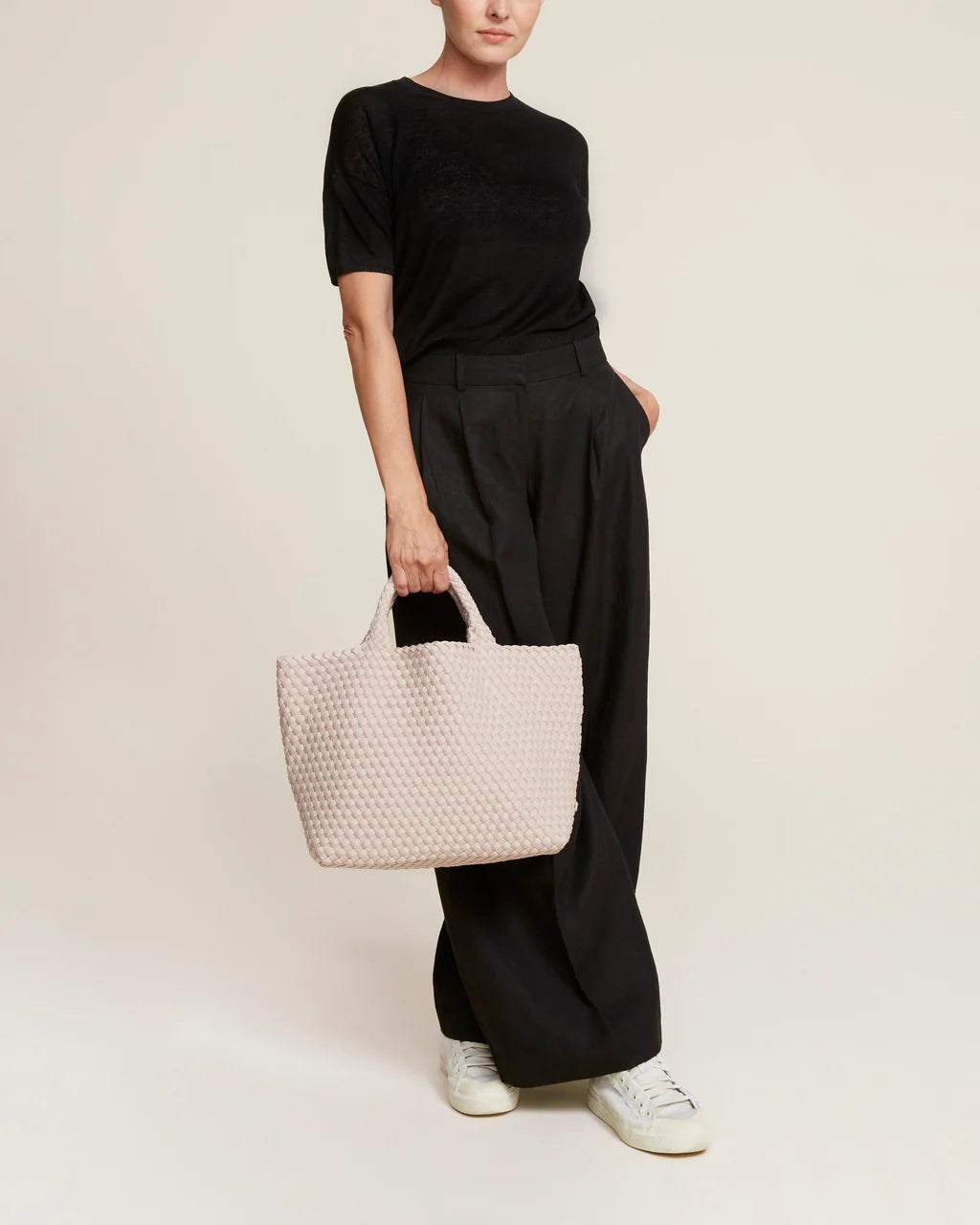 St. Barths Medium Tote - Shell Pink