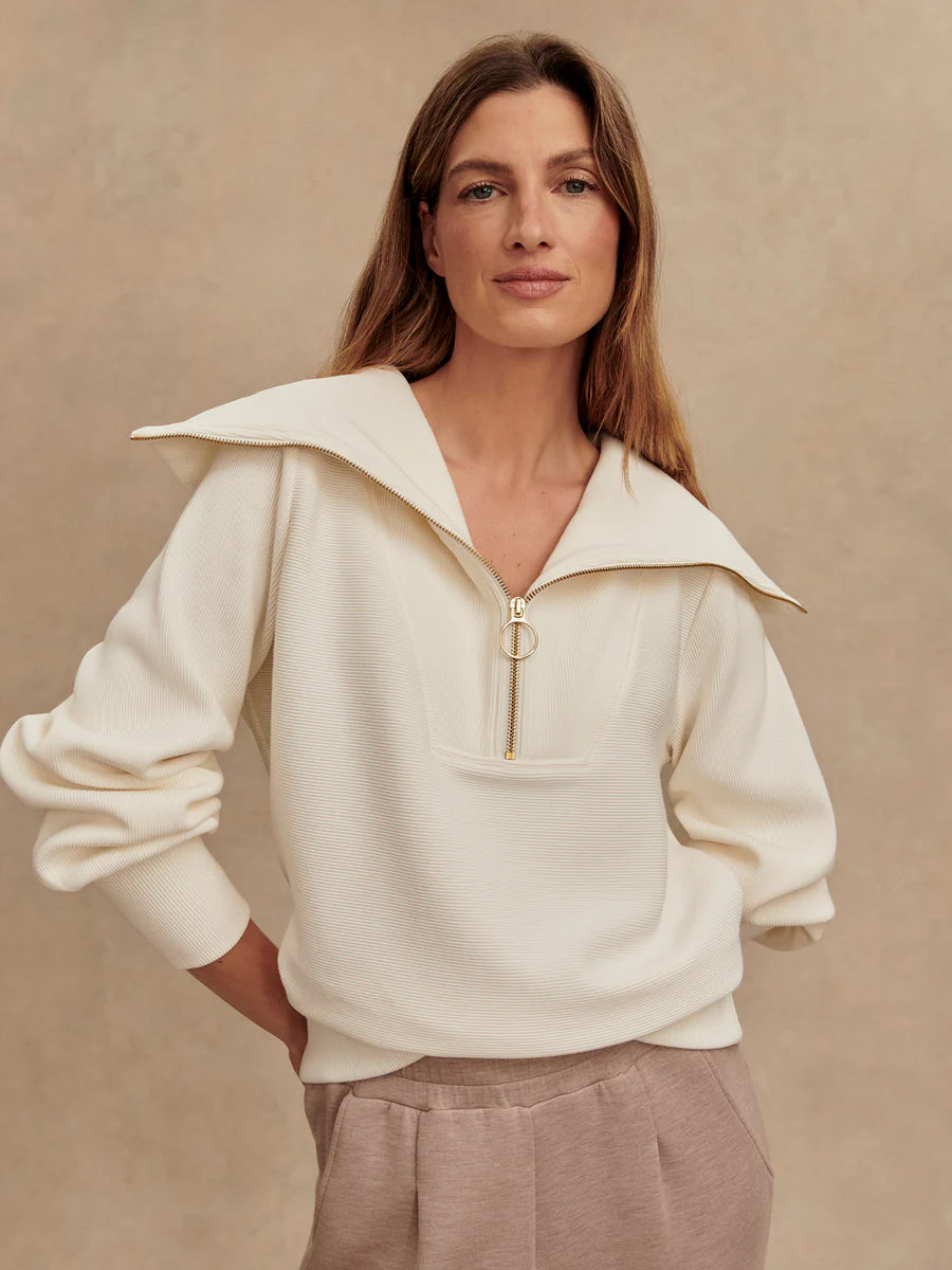 Vine Half-Zip Pullover Sweater