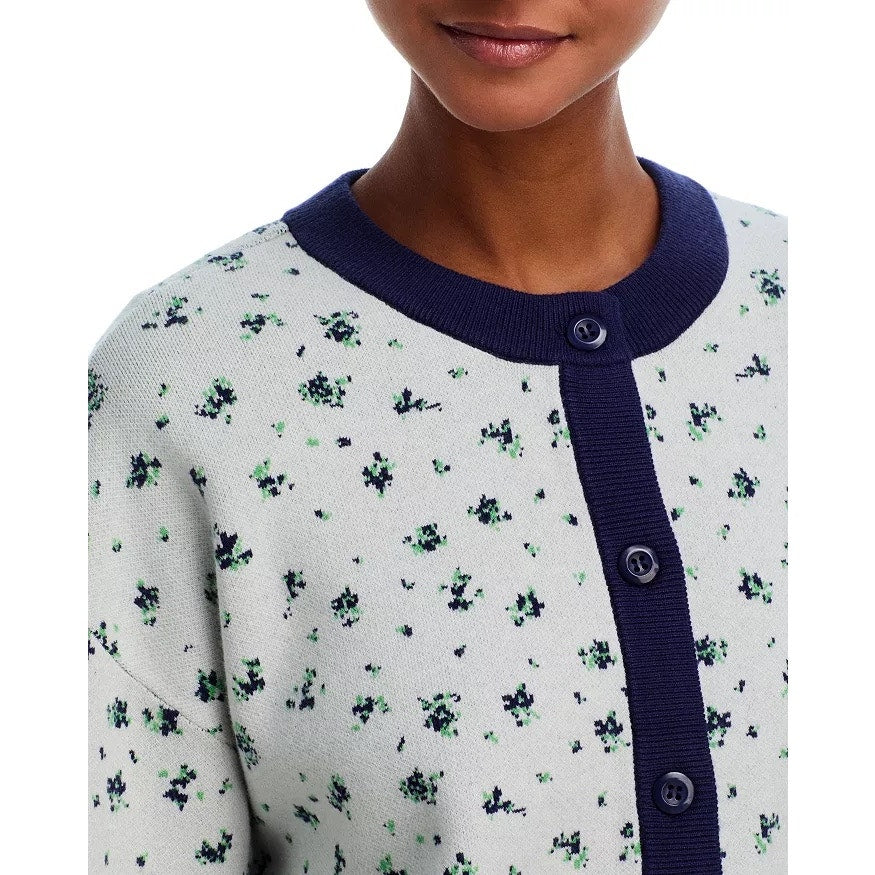 Floral Cardigan - Blue Multi