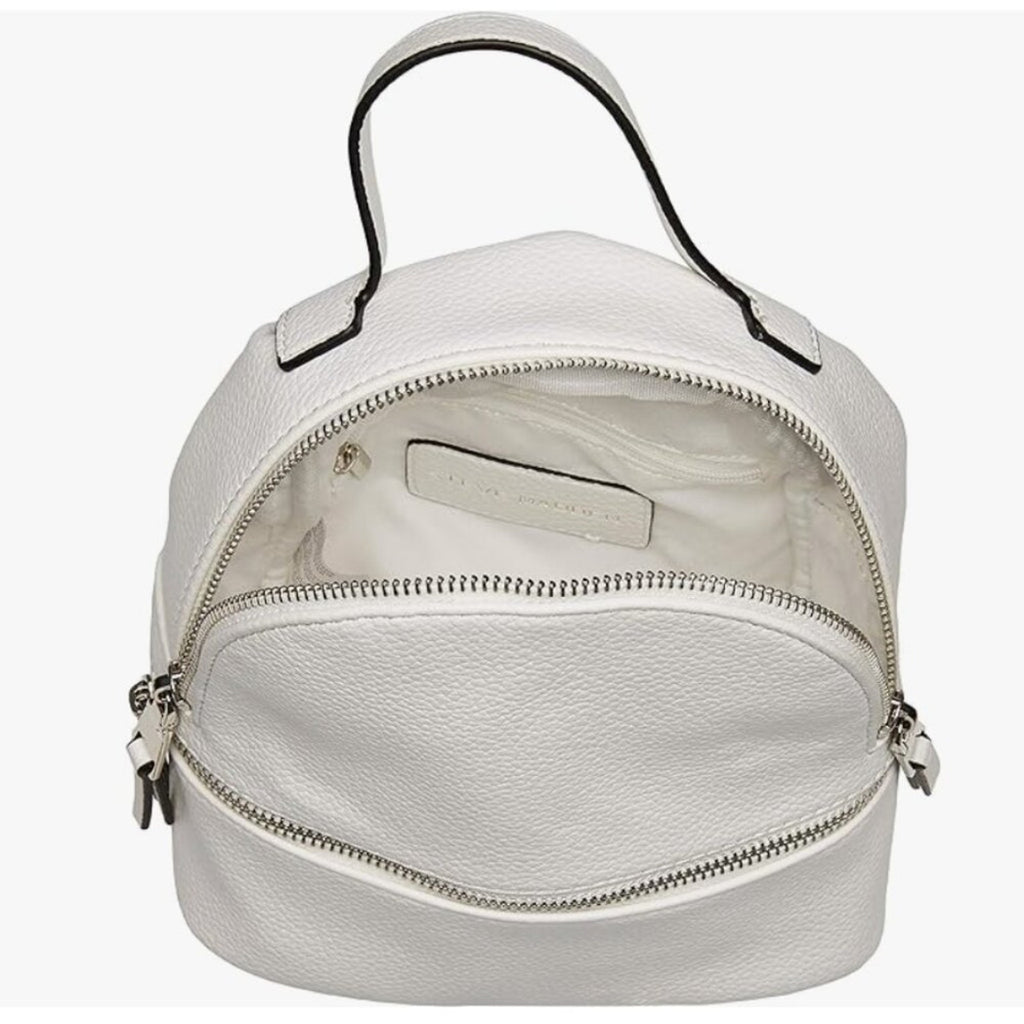 Jacki Convertible Mini Backpack - White