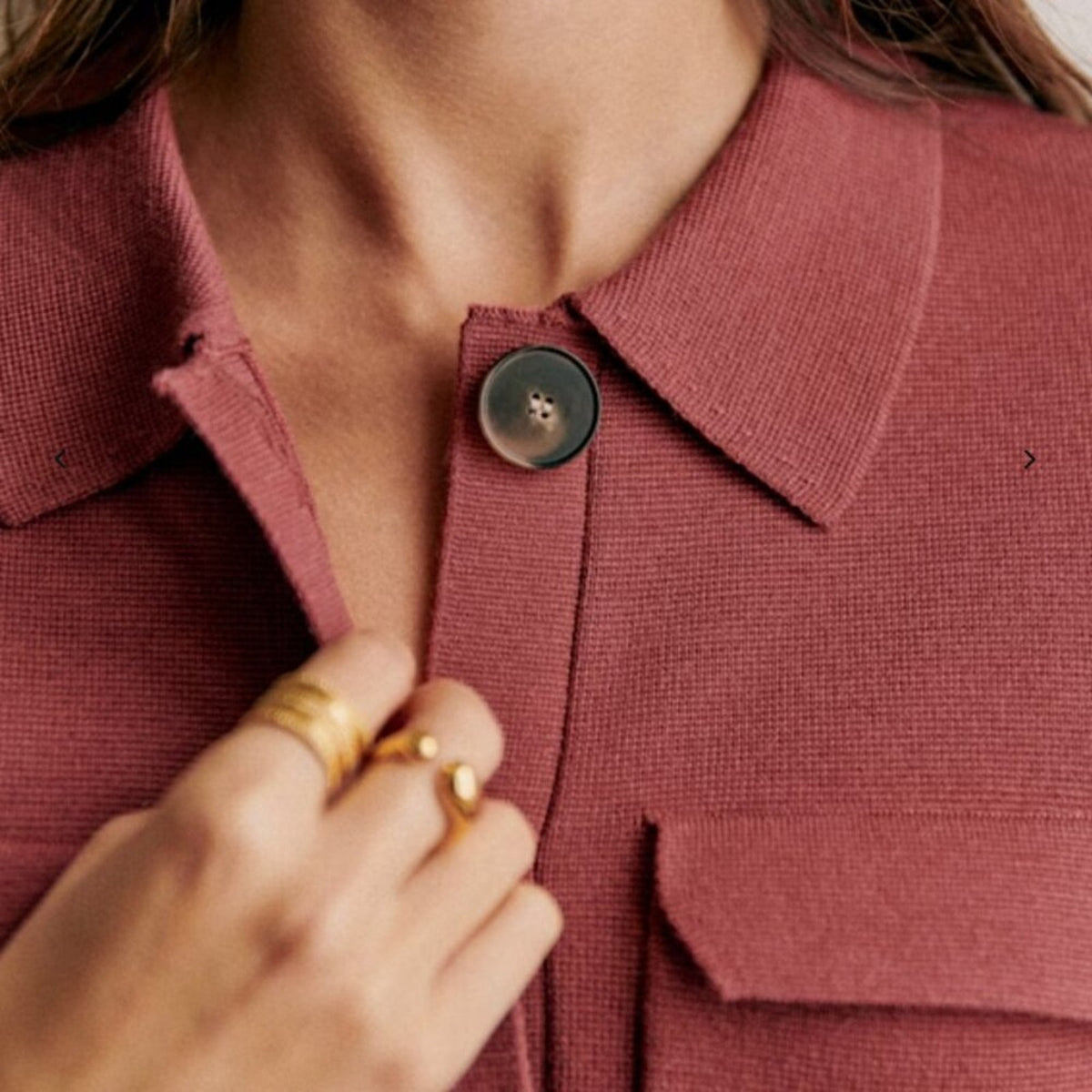 Betty Cardigan - Rosewood