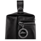 Le Pliage Xtra XS Vanity Crossbody in Black Leather