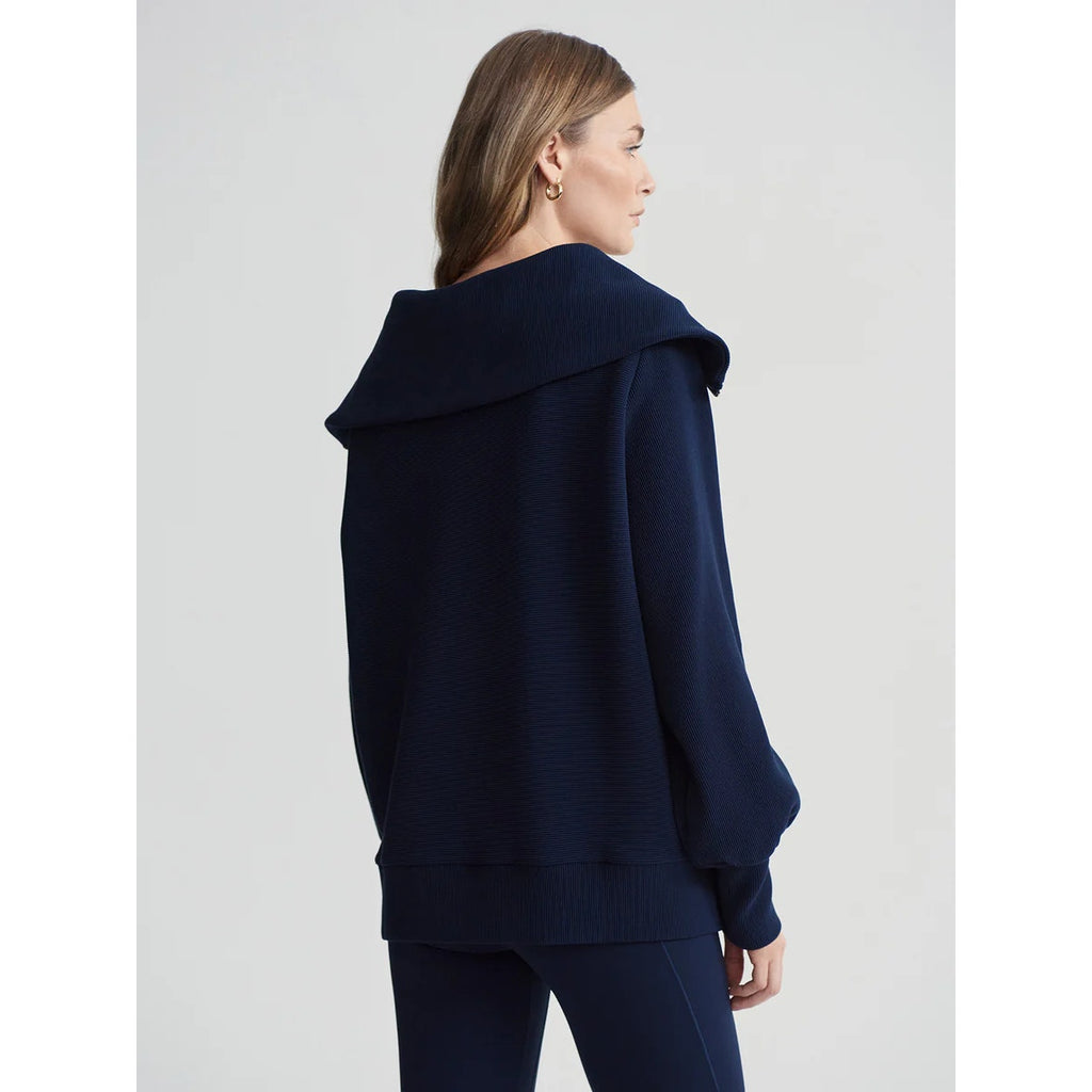 Vine Half-Zip Pullover Sweatshirt - Dark Sapphire