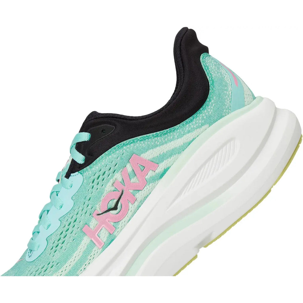 Bondi 9 Running Shoes in Blue Spark/Mint Fluorite