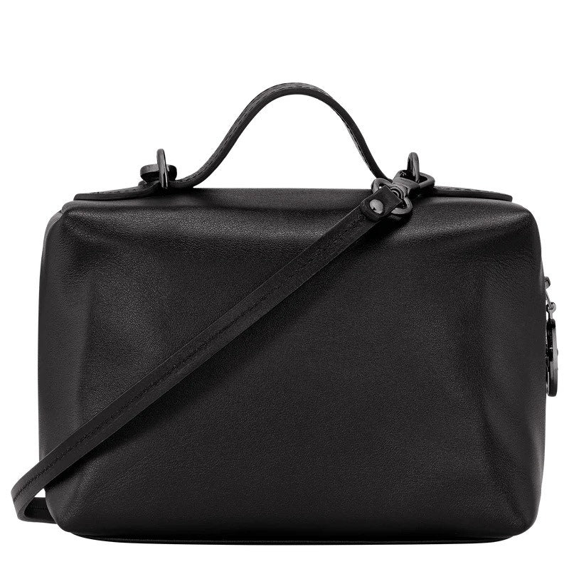 Le Pliage Xtra XS Vanity Crossbody in Black Leather