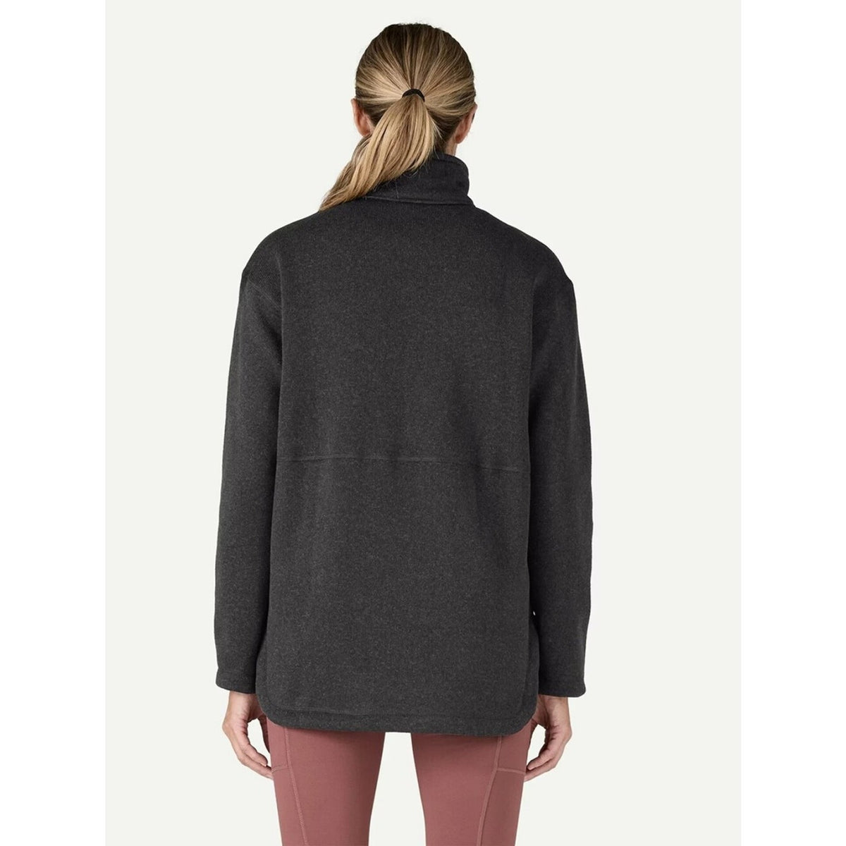 Patagonia Women's Better Sweater Oversized Fleece Coat - Black