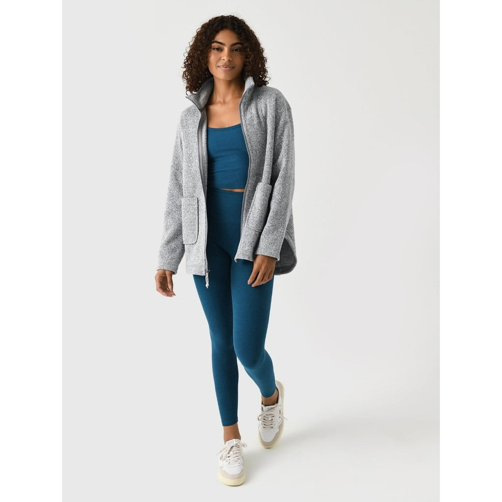 Women's Better Sweater Oversized Fleece Coat - Birch White