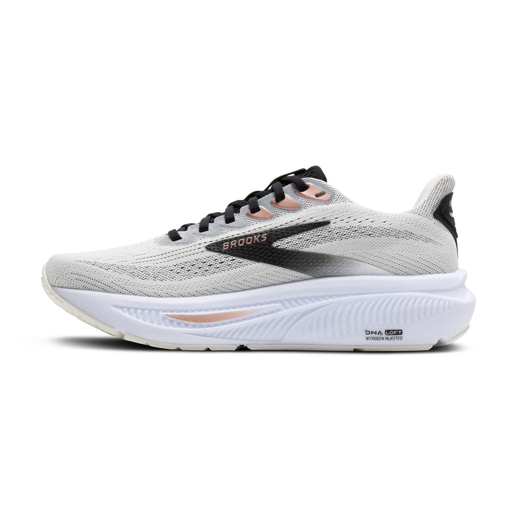 Ghost 17 Running Shoe - White/Black/Rose Gold